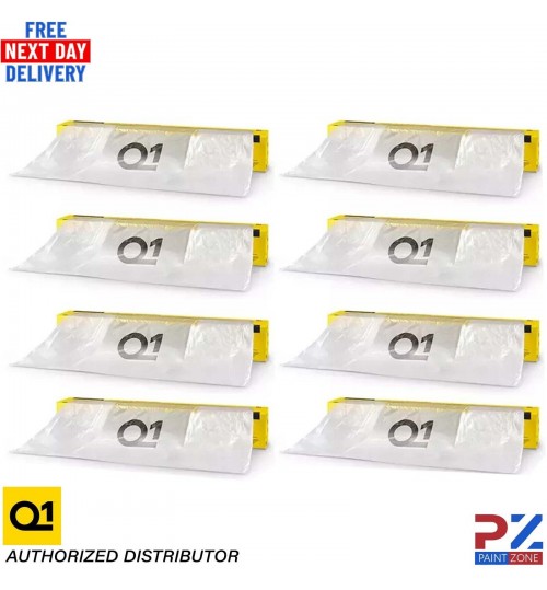 8X Q1 MASKING FILM SHEETING ROLL PREMIUM AUTOMOTIVE PAINT PROTECTON - 5M X 120M